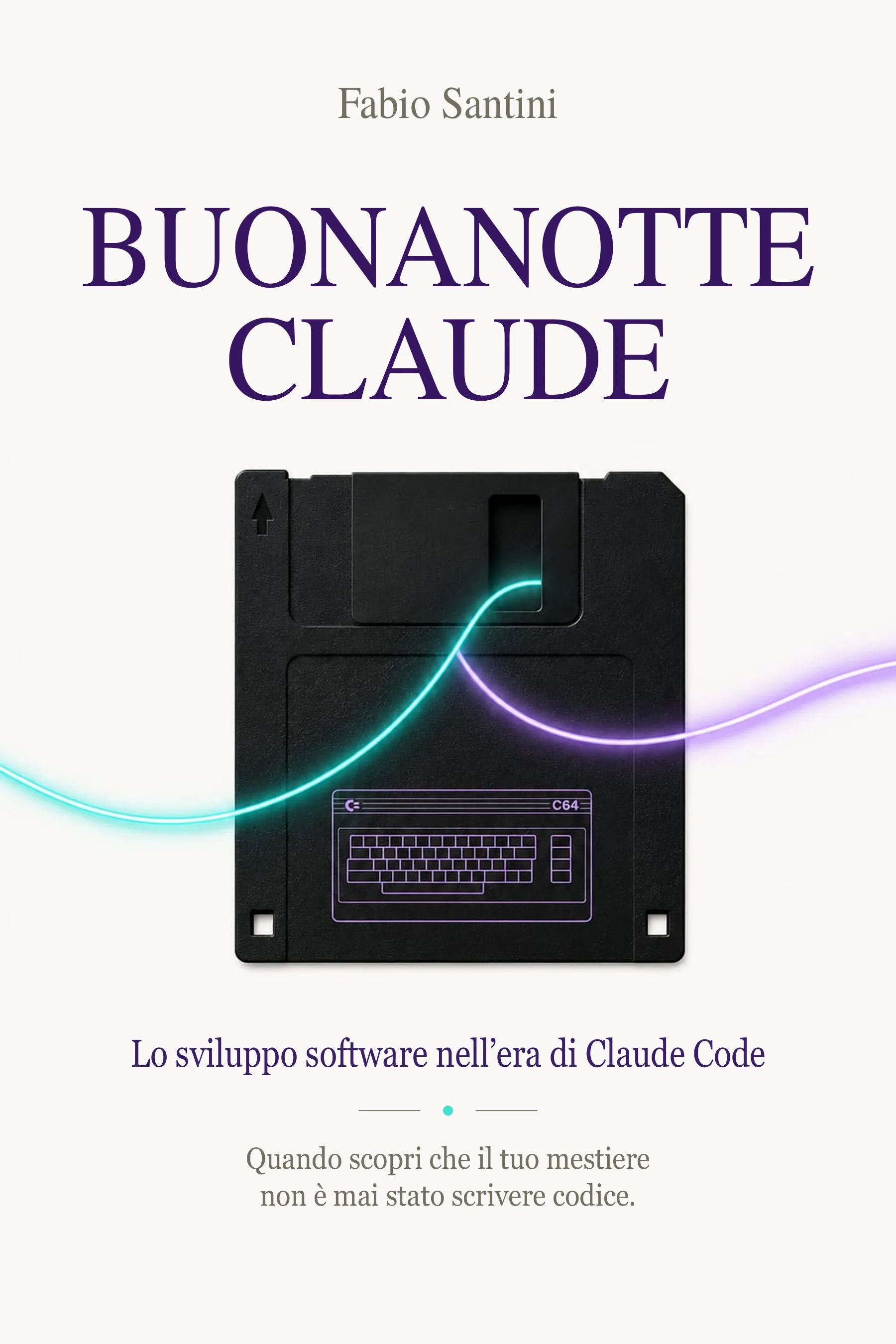 Copertina di Buonanotte Claude di Fabio Santini